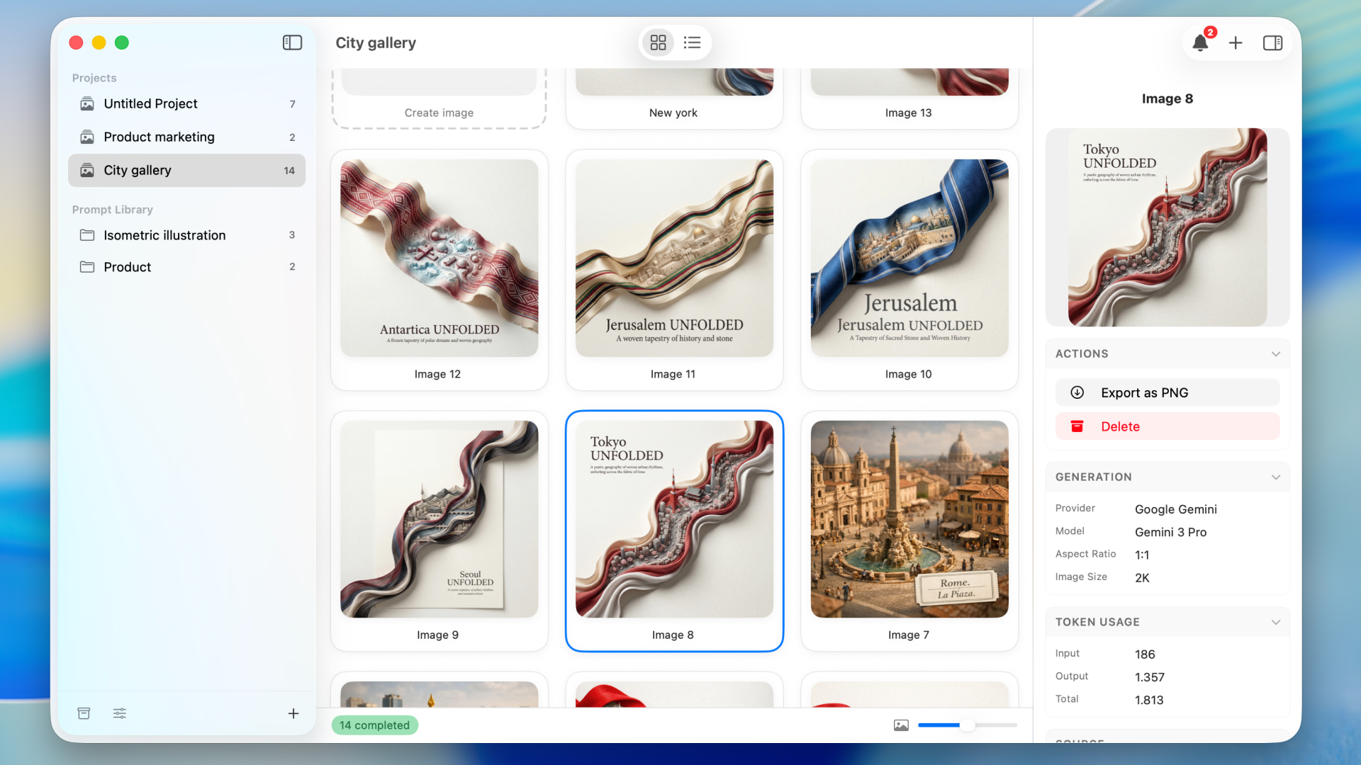 Expressia screenshot 1